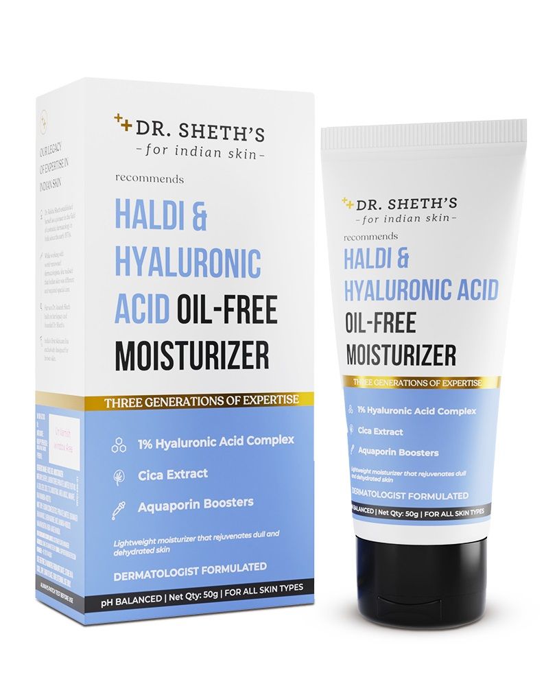 Dr. Sheth's Haldi & Hyaluronic Acid OilFree Moisturizer Buy Dr. Sheth