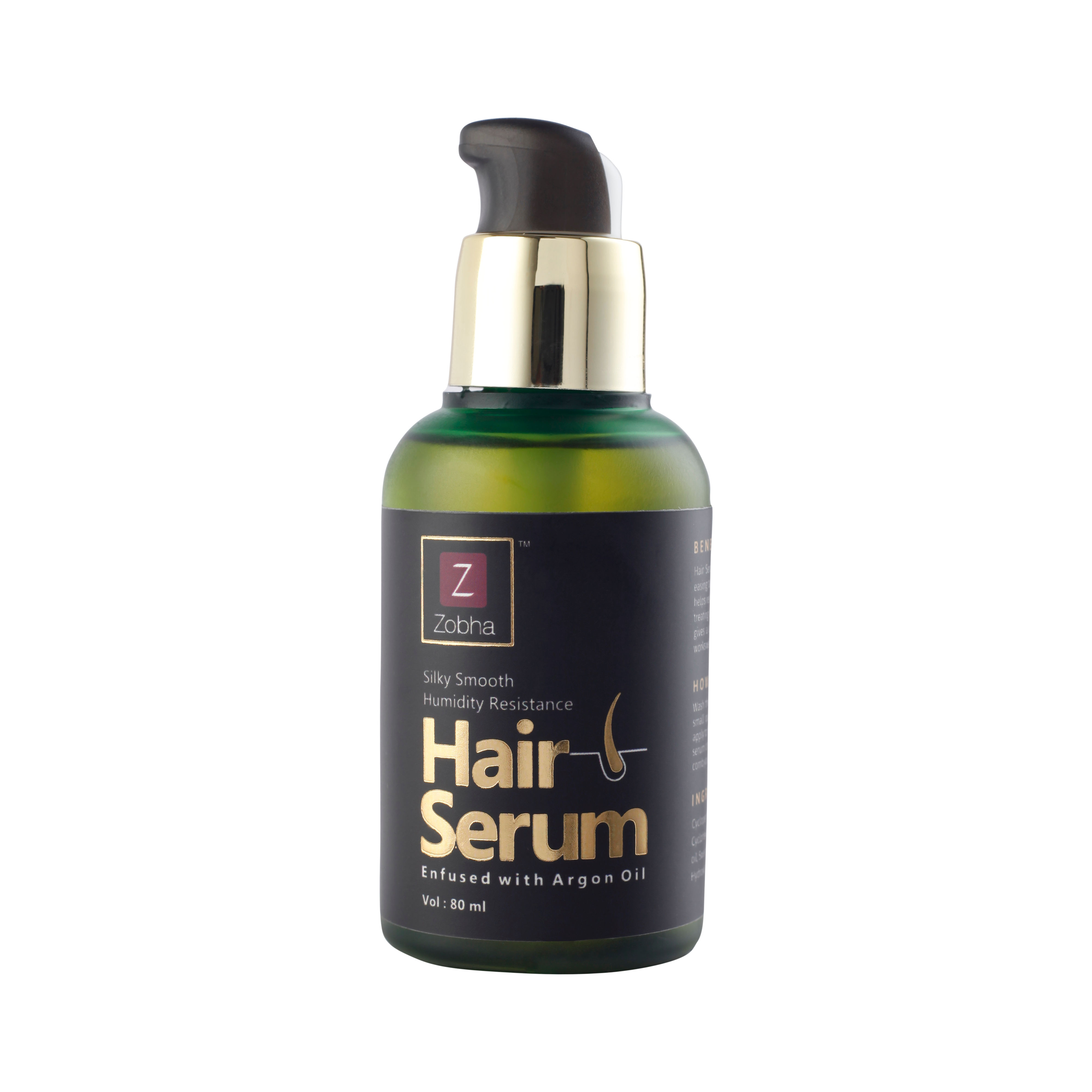 Zobha Hair Serum Enfused with Pure Argan Oil: Buy Zobha Hair Serum Enfused  with Pure Argan Oil Online at Best Price in India | Nykaa