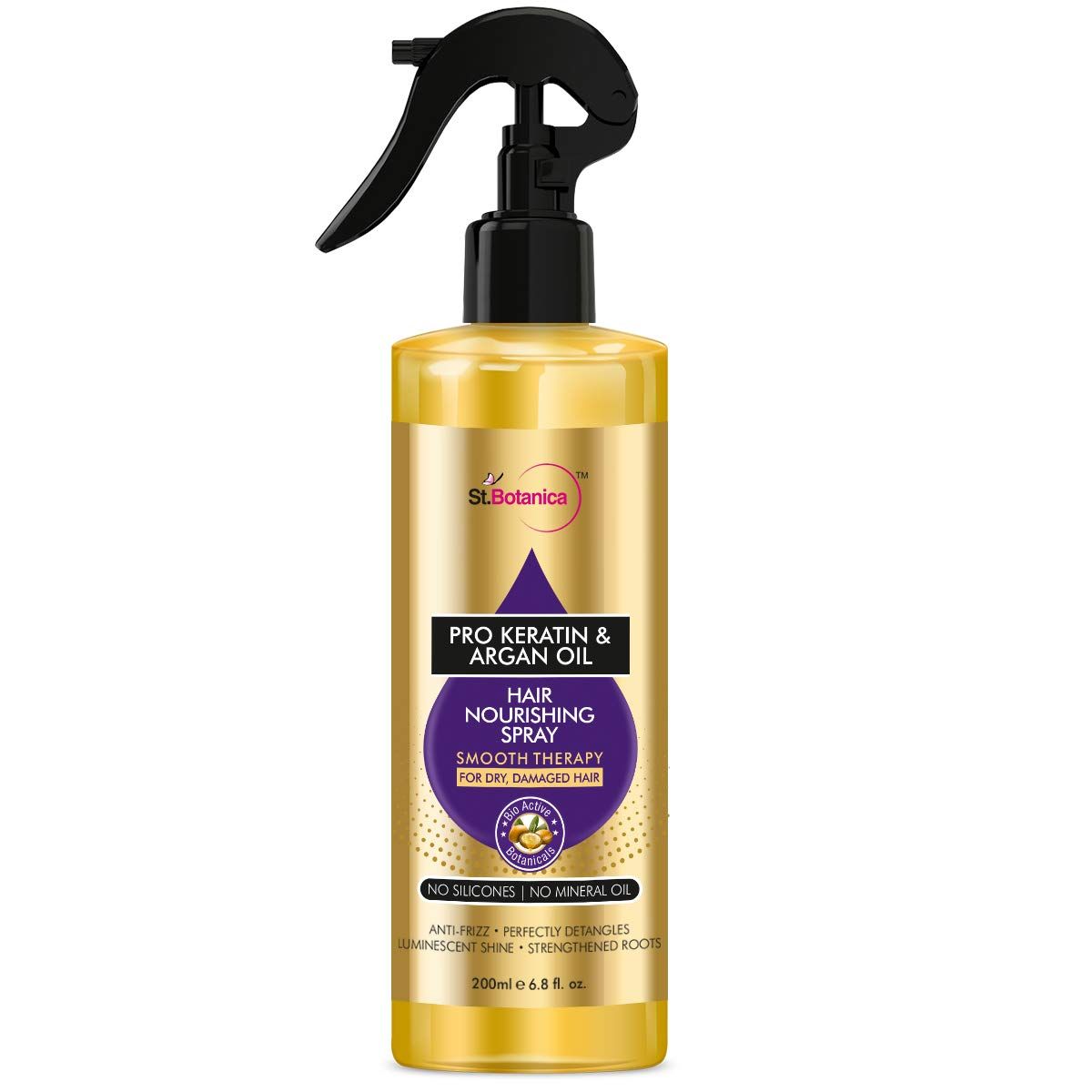 St.Botanica Pro Keratin & Argan Oil Hair Nourishing Smooth Therapy Spray