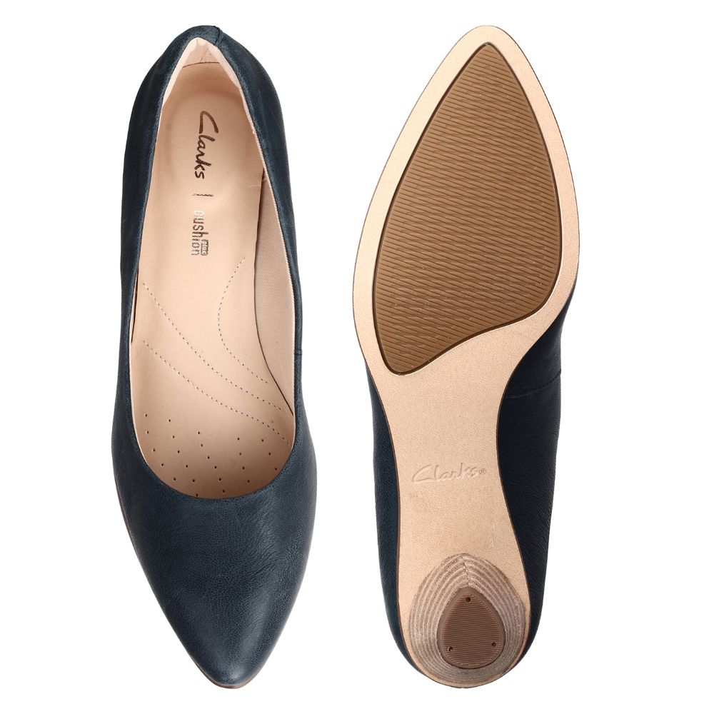 clarks mena bloom navy