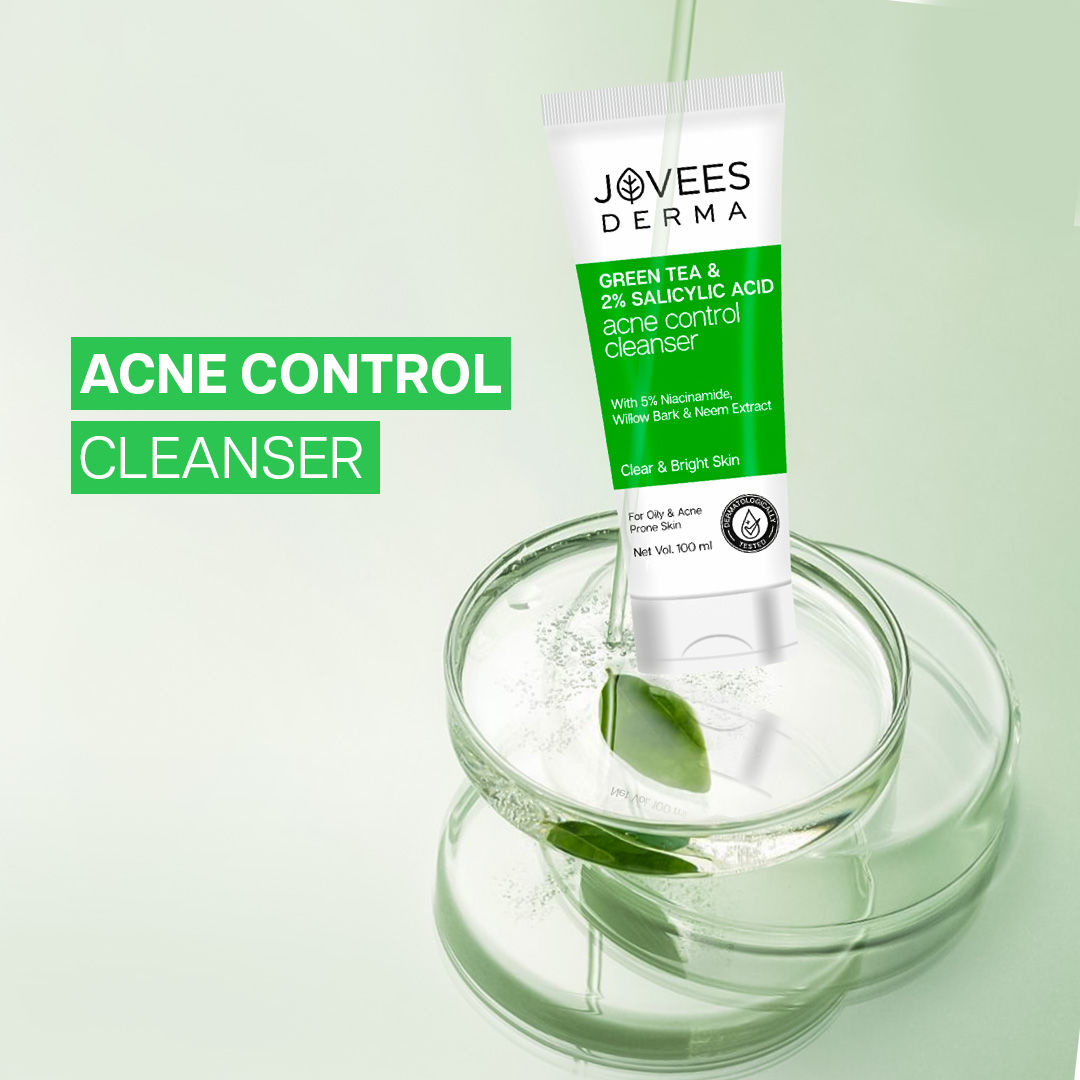 Buy Jovees Derma Green Tea 2% Salicylic Acid Acne Control Cleanser