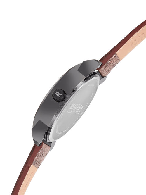 Buy Reaction Kenneth Cole Grey Dial Analog Watch for Men