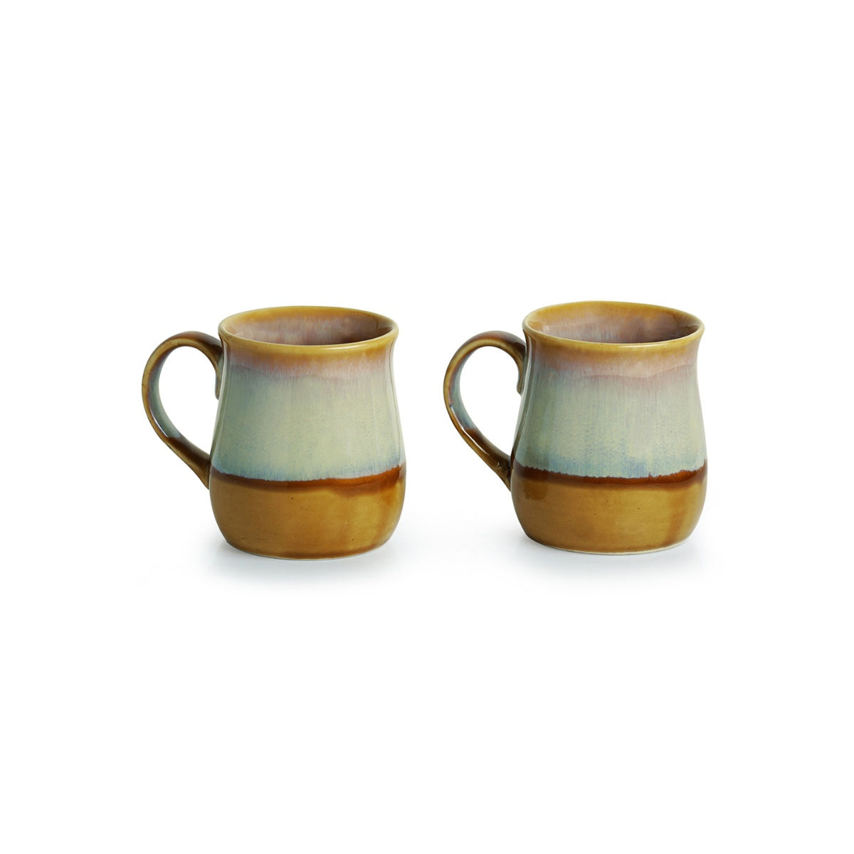 Buy ExclusiveLane The MilkyWay Ceramic TeaCoffee Milk Mugs Dual