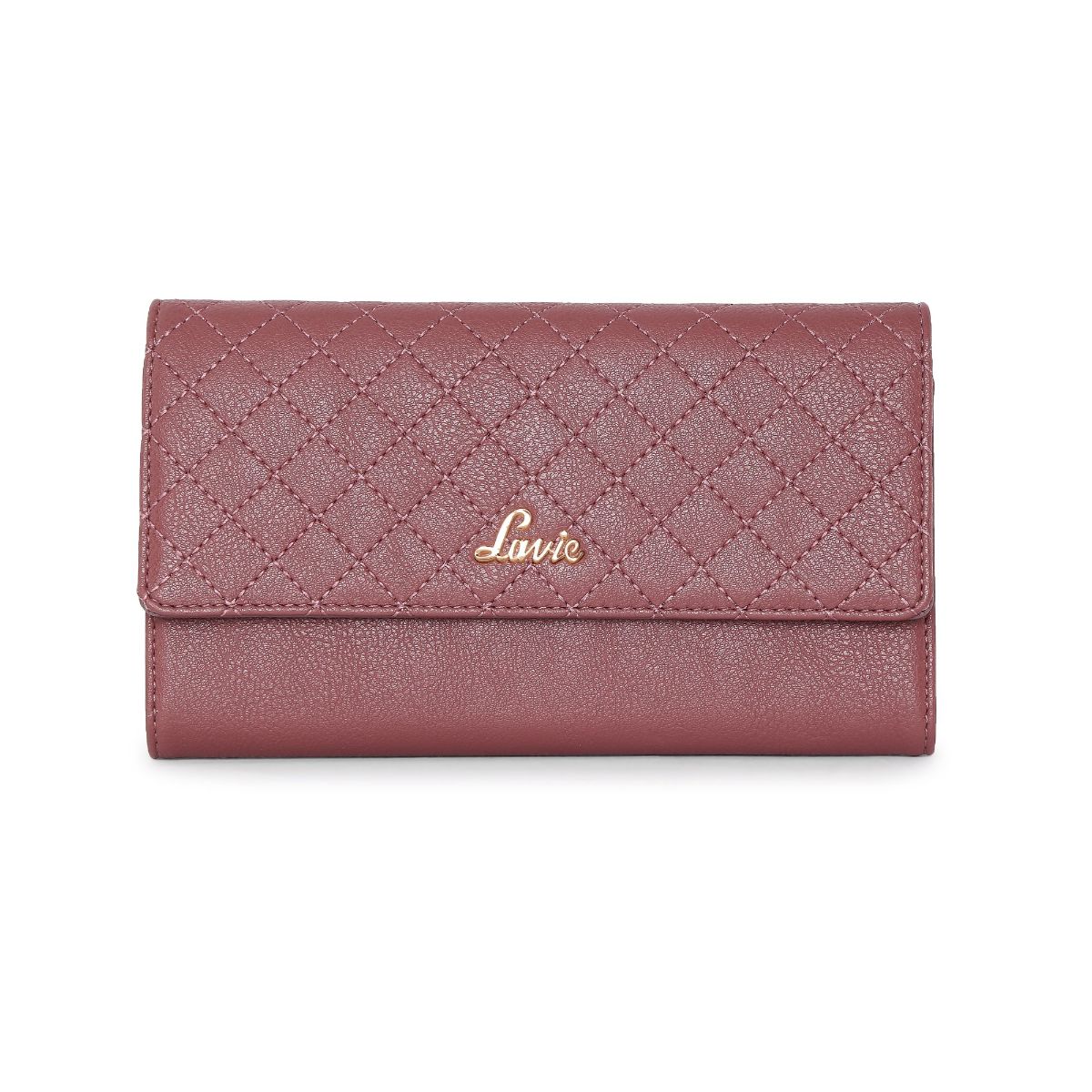 Buy Lavie Pink Solid Wallets Online