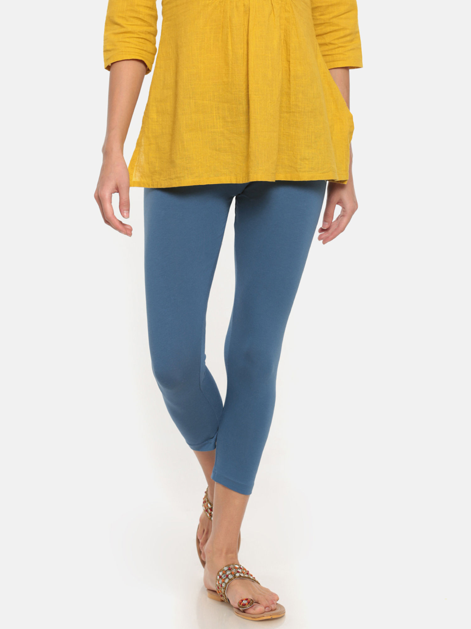 Mok musicus apotheker Go Colors Jean Blue Legging Cropped (S): Buy Go Colors Jean Blue Legging  Cropped (S) Online at Best Price in India | Nykaa