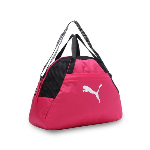 Puma At Ess Womens Pink Duffle Bag