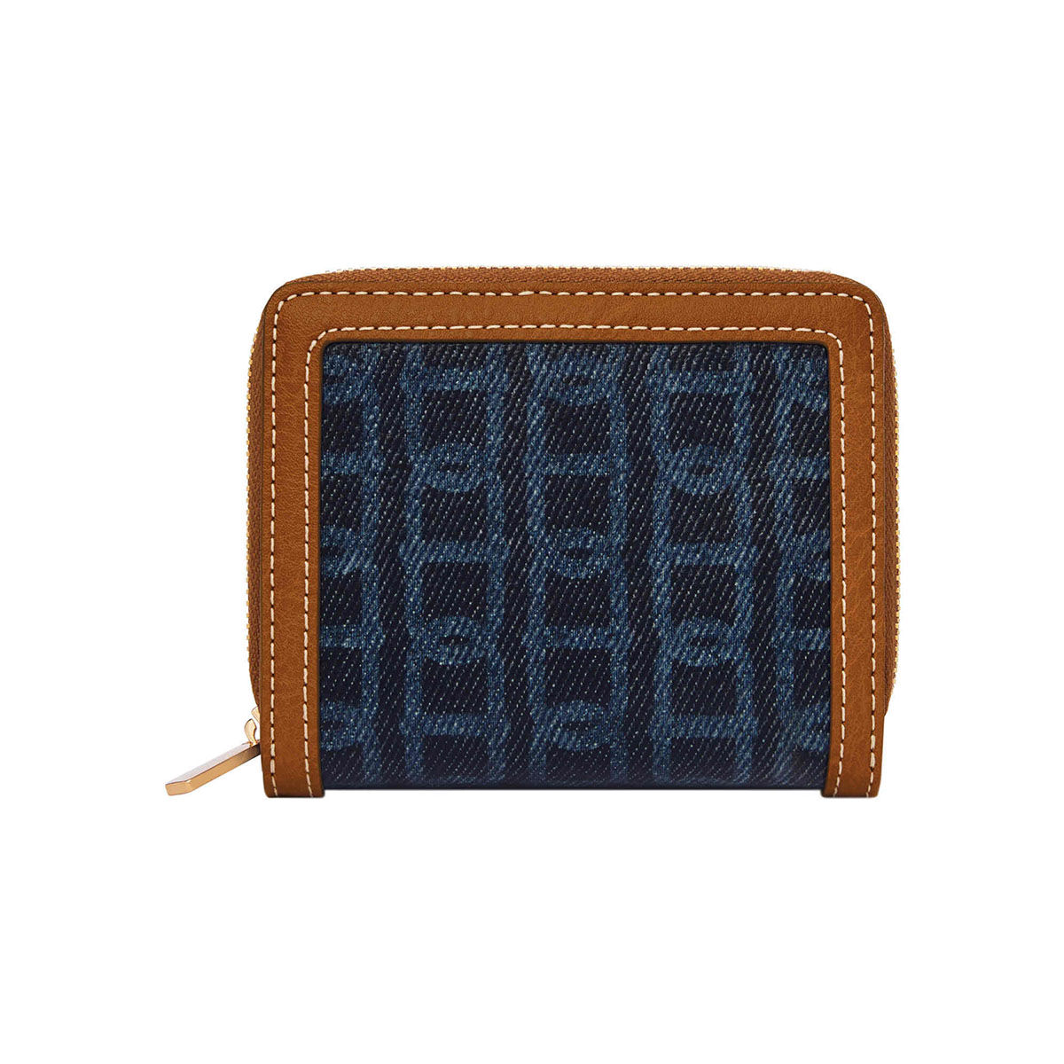 Leather crossbody bag Fossil Blue in Leather - 26183413