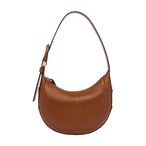 Fossil Harwell Brown Hobo Bag ZB1916200 (M)