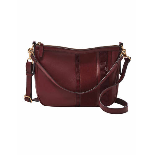 Crossbody Bags Fossil Laptop Bag Women's Buy Fossil Jolie Burgundy Crossbody Bag ZB1949243 (M) Online