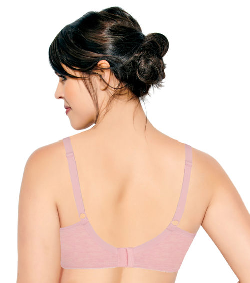 Enamor MT02 Sectioned Lift & Support Nursing Bra - Non-Padded Wirefree High  Coverage - Pink (36Z)