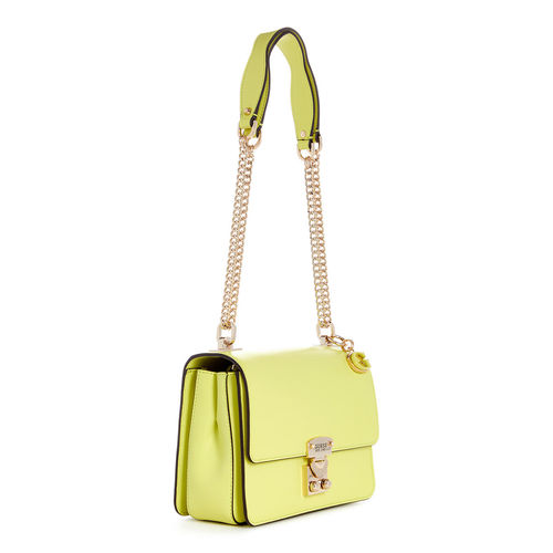 Guess Women Lime Green Crossbody Sling Bag