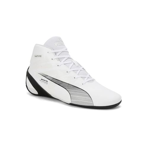 Puma Mercedes AMG Petronas F1 Carbon Cat Mid Unisex White Sneakers