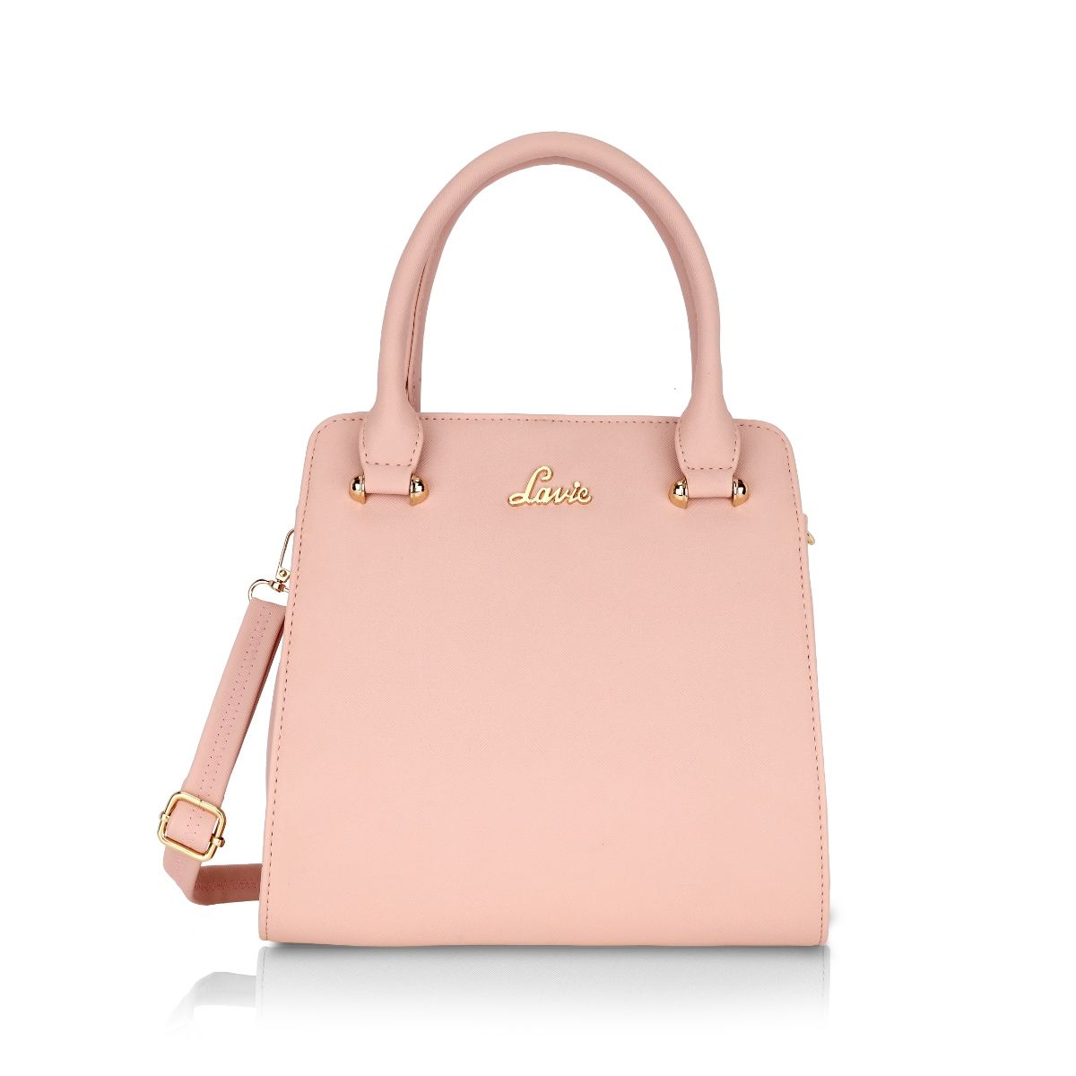 Buy Lavie Women Ushawu Small Satchel Peach Online