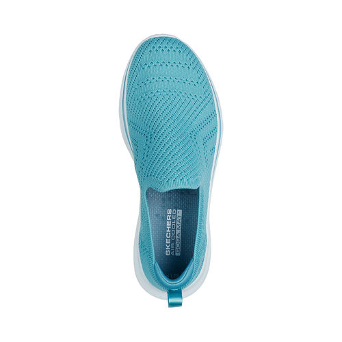Buy SKECHERS Women Go Walk Amina Turquoise Walking Shoes Online - Main Image