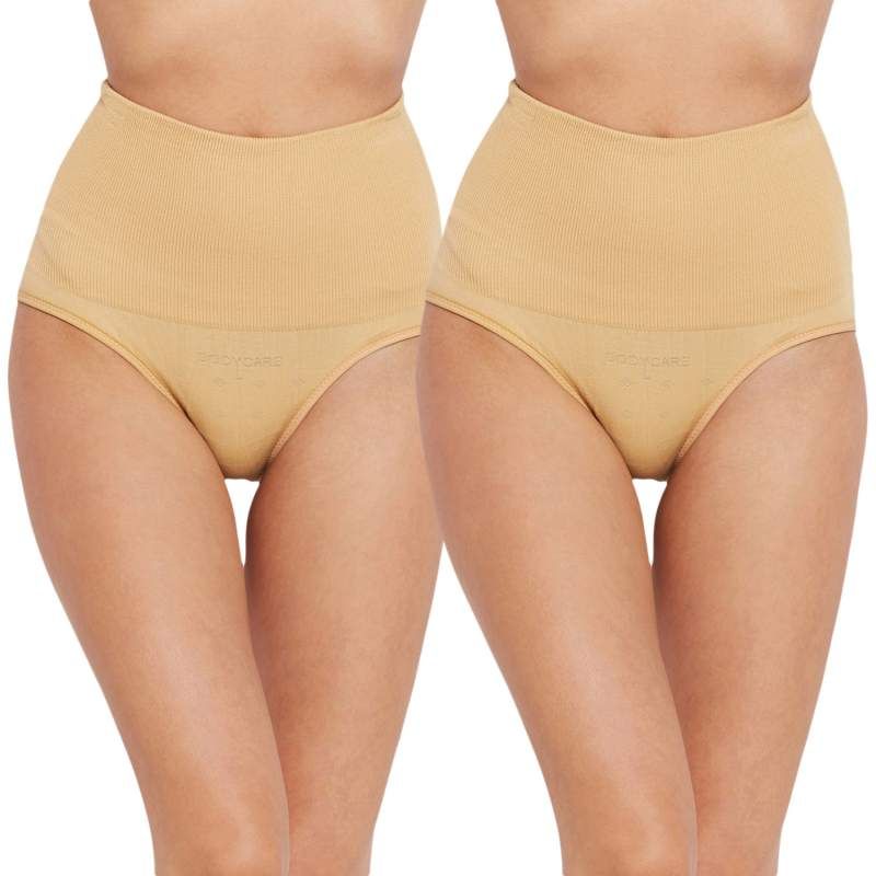 Buy Bodycare Pack of 2 Shaping Panty In Hipster Style Cotton Brief