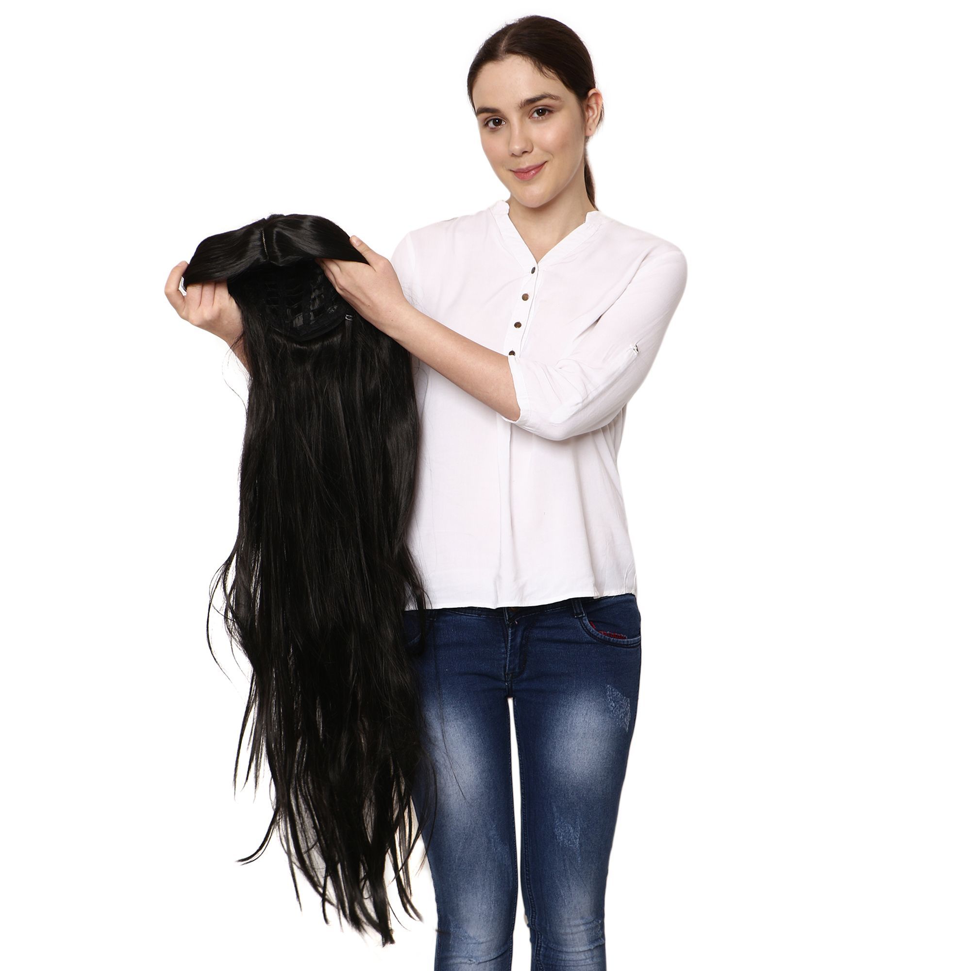 full head lon hair wig for women Hair Extension