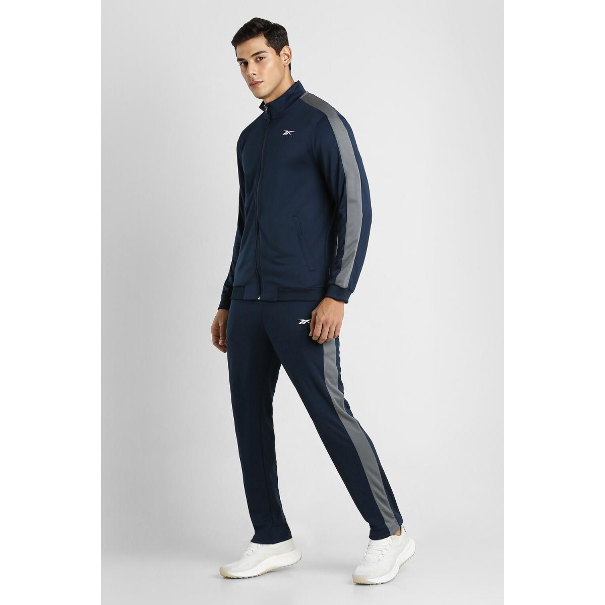 Buy Reebok Men Navy Blue 2 Mile Tracksuit Online
