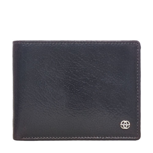 PARIS Men Brown, Black Genuine Leather Wallet BLACK - Price in India
