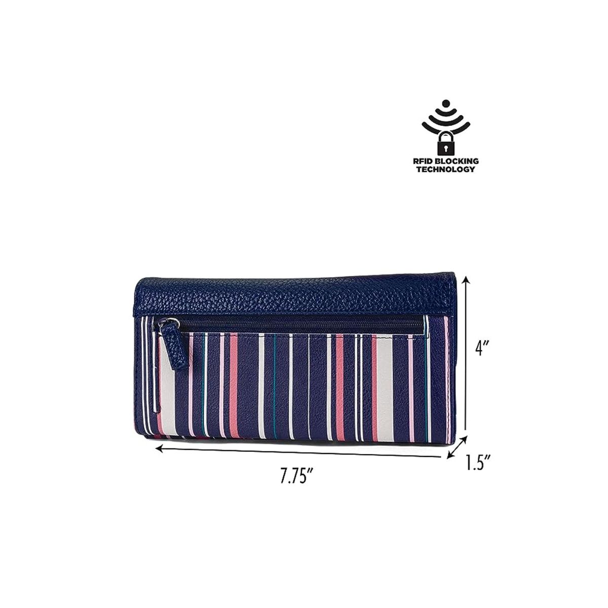 Buy Nautica Money Manager RFID Womens Wallet Clutch Organizer Online