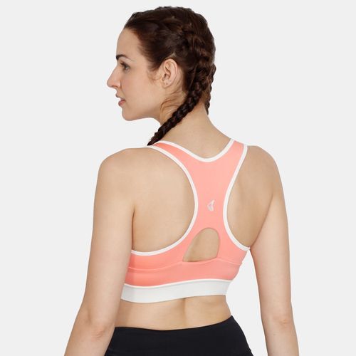 Buy Zivame Slip On Sports Bra With Removable Padding - Tap Shoe Online