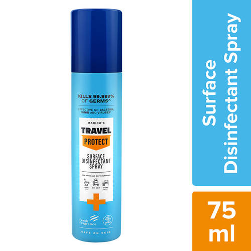 Marico S Travel Protect Surface Cleaner Disinfectant Spray Buy Marico S Travel Protect Surface Cleaner Disinfectant Spray Online At Best Price In India Nykaa