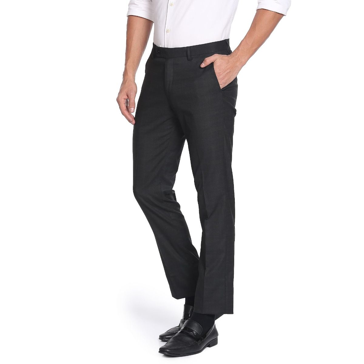 ARROW Regular Fit Men Blue Trousers - Buy ARROW Regular Fit Men Blue Trousers  Online at Best Prices in India | Flipkart.com
