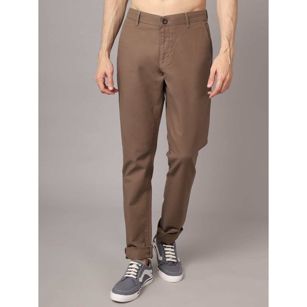 Light Brown Stretchable Slim Fit Trousers For Men at Rs 857 | Men Slim Fit  Trouser | ID: 25386434648