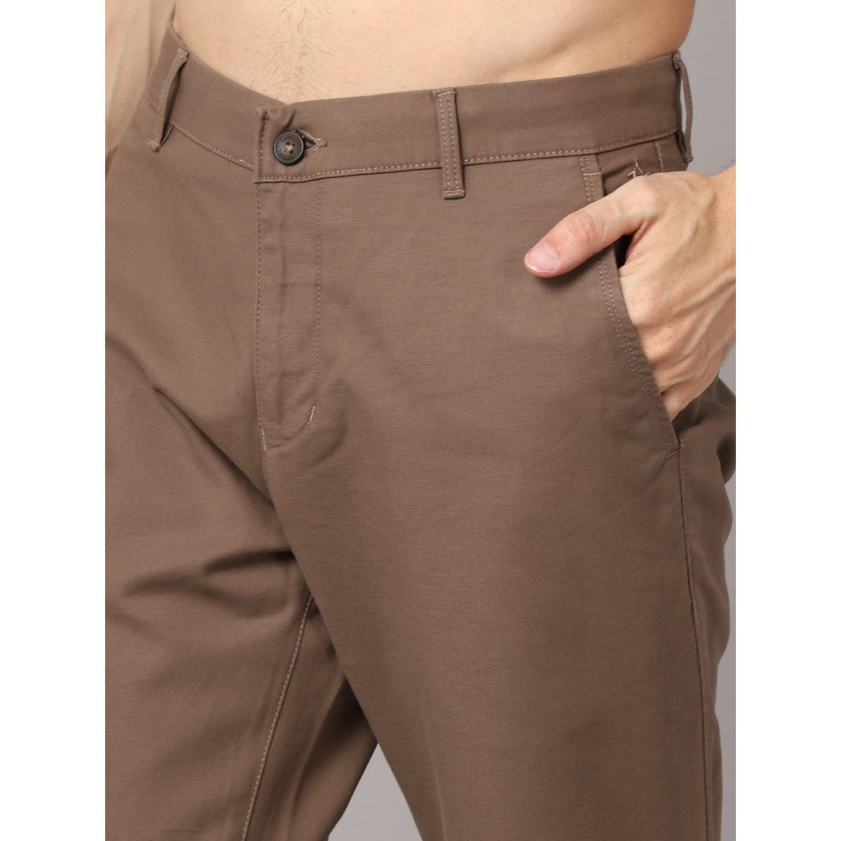 Light brown trousers for man PT S/S - Rione Fontana