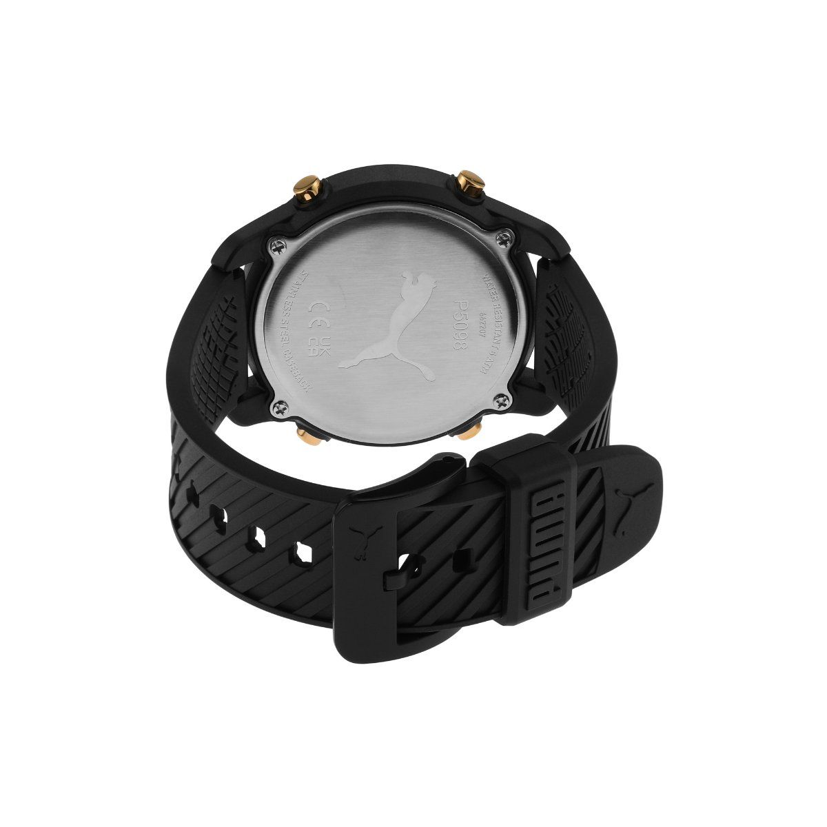 Puma Big Cat Black Watch P5098: Buy Puma Big Cat Black Watch P5098