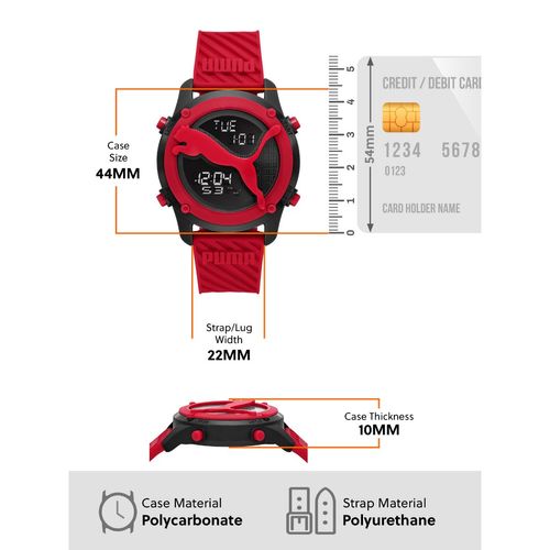 Buy Puma Big Cat Red Watch P5100 Online