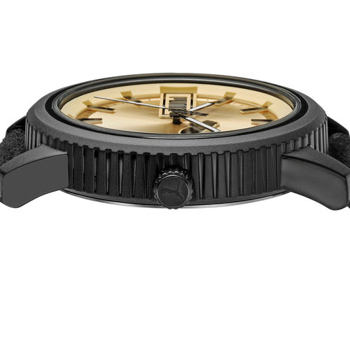 Buy Puma Ultrafresh Black P5106 Watch Online