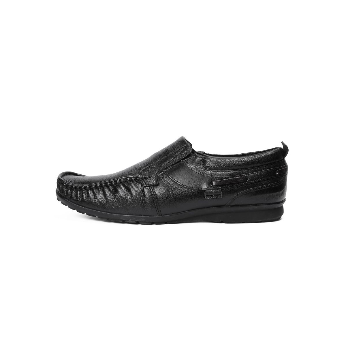 Red chief powerflex hot sale black shoes