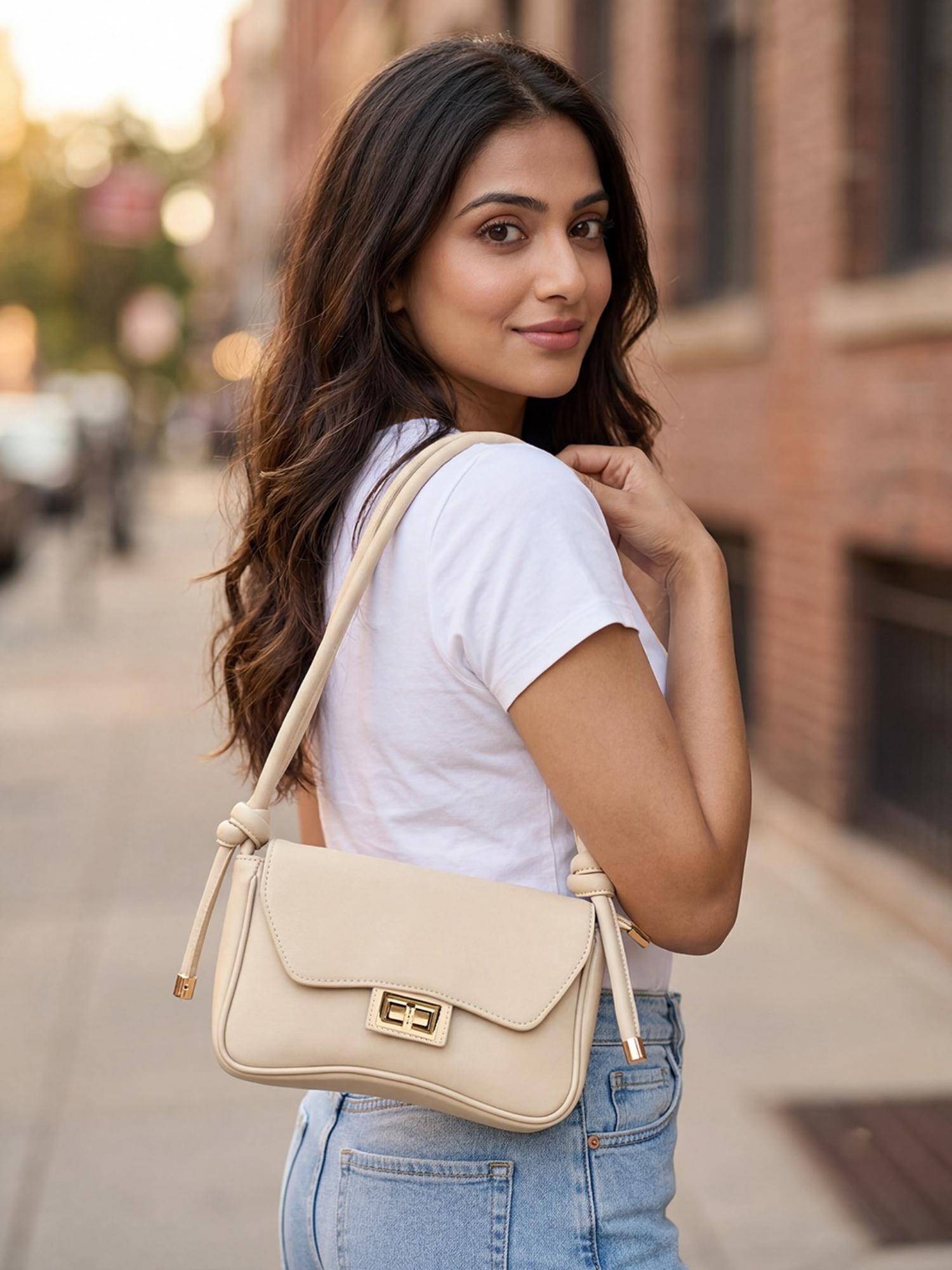 ROCIA By Regal Ivory Women Casual Shoulder Bag