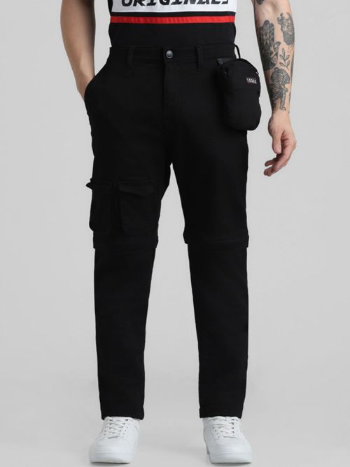 Buy Jack Jones Black Paul Anti Fit Low Rise Stretch Jeans Online