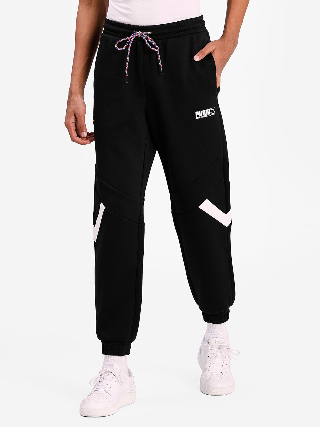 Buy Puma International Double Knit Men's Track Pants - Black Online