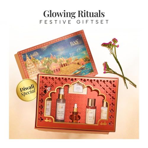 RAS Luxury Oils Limited Edition Varanasi Face & Body Gift Set