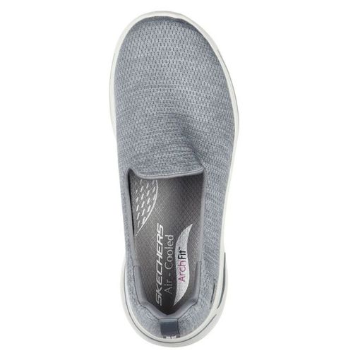 Buy SKECHERS Go Walk Arch Fit-unlimited Ti Grey Walking Shoes Online