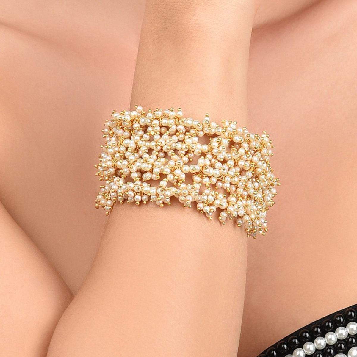 Buy Gold Bracelets  Bangles for Women by Queen Be Online  Ajiocom