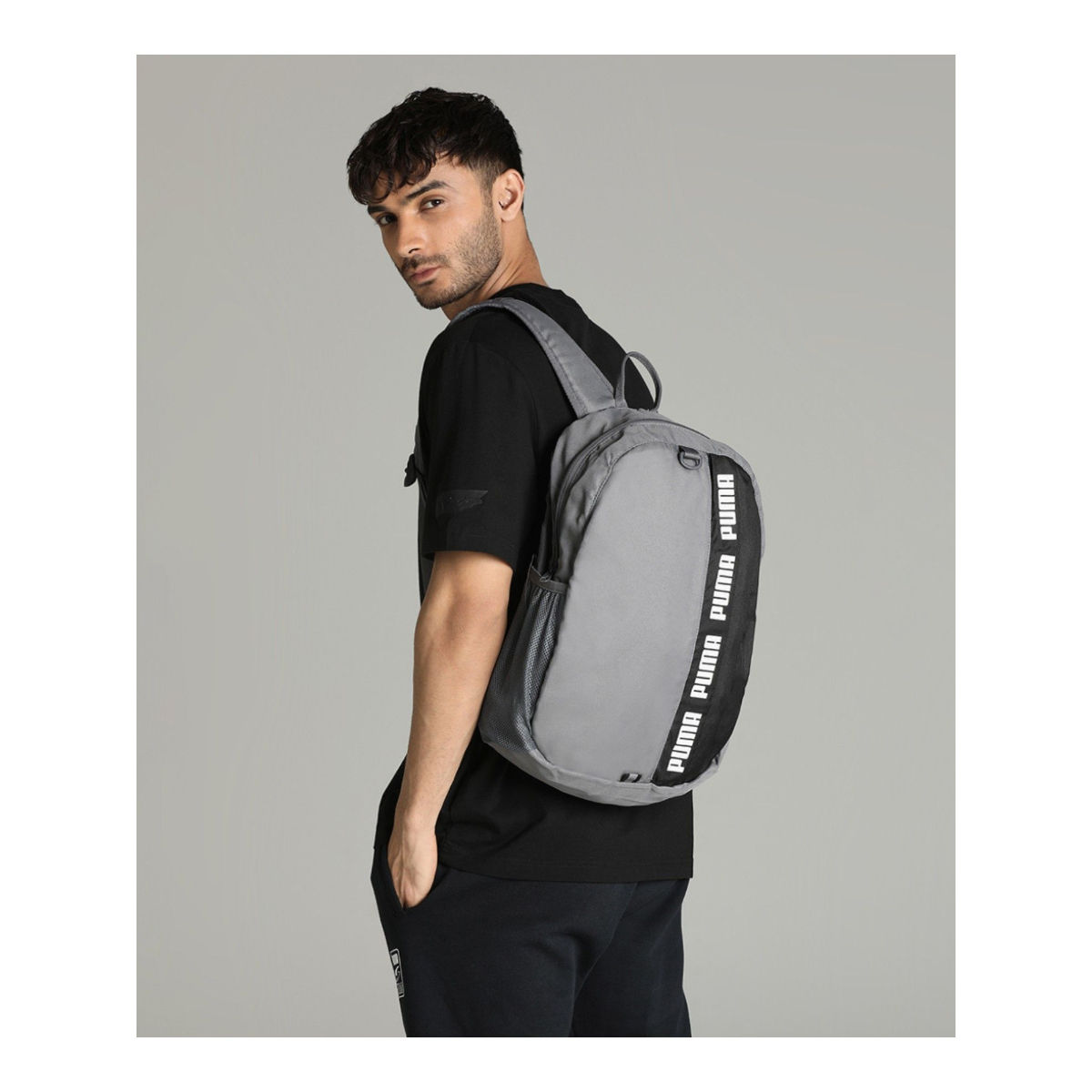 Puma top grey backpack