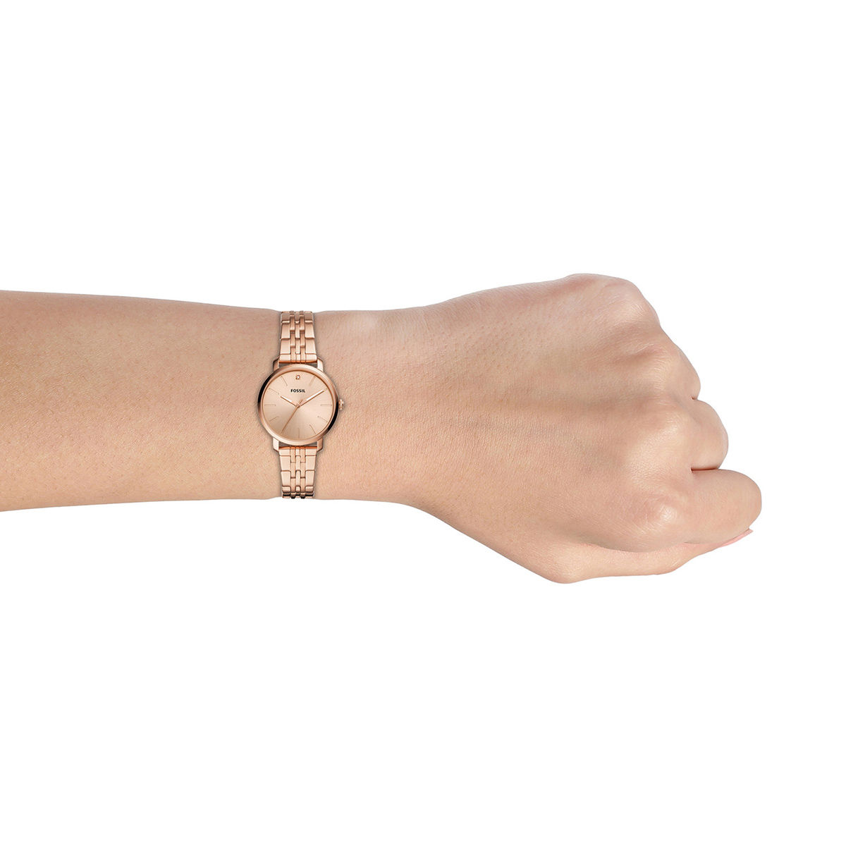 Buy Fossil Lexie Luther Rose Gold Watch BQ3567 Online