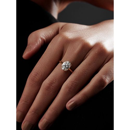 MISS JO Oval Shaped Solitaire Engagement Ring (6)