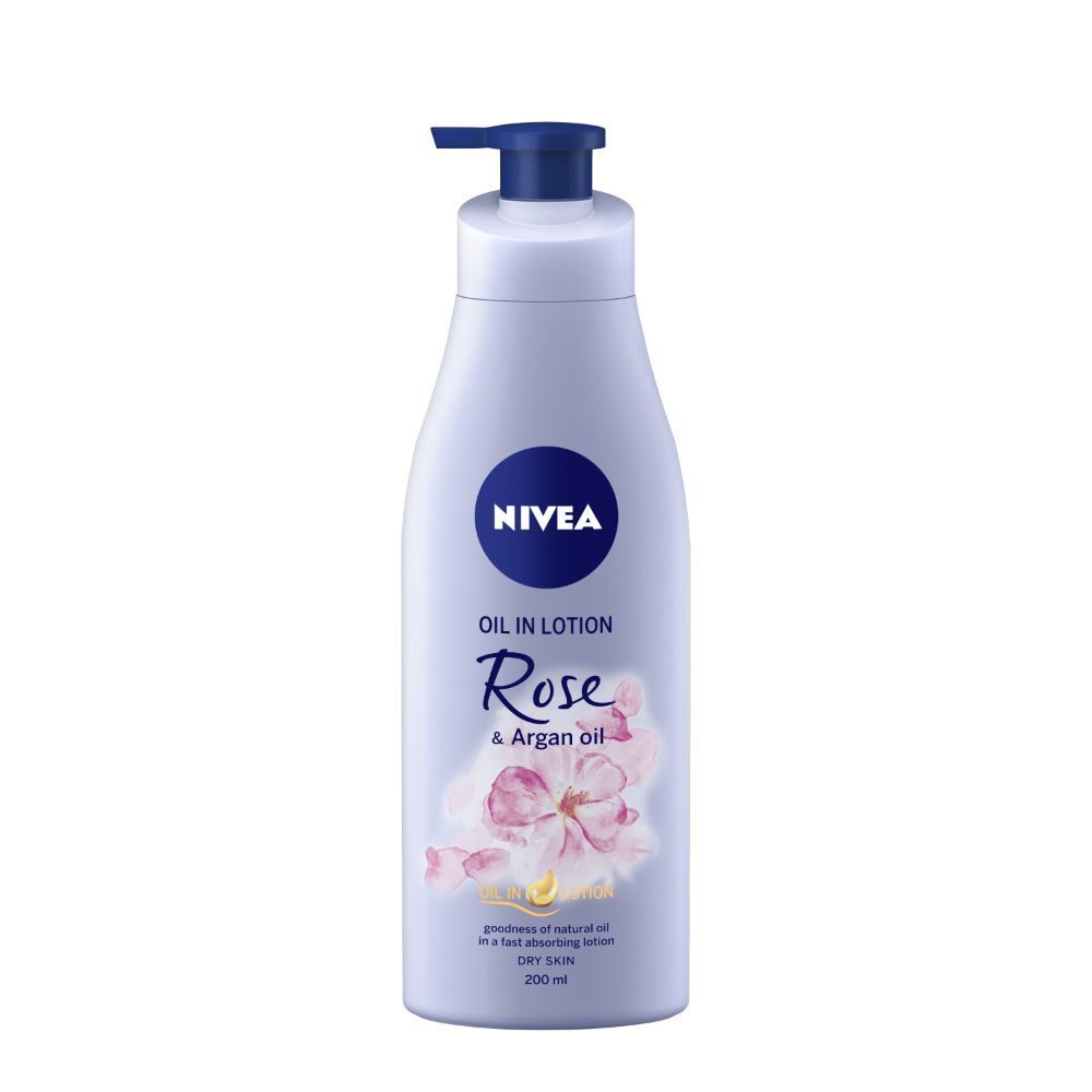 Bevatten Informeer roem NIVEA Body Lotion for Dry Skin, Rose & Argan Oil: Buy NIVEA Body Lotion for  Dry Skin, Rose & Argan Oil Online at Best Price in India | Nykaa