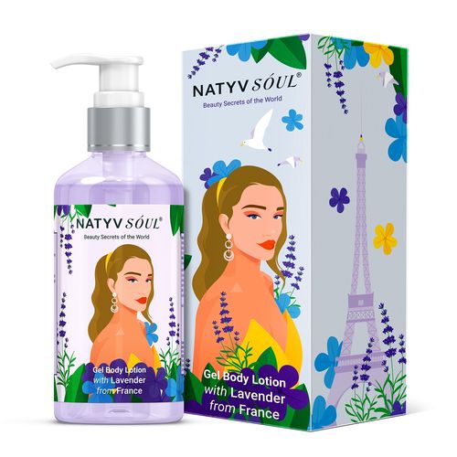 Natyv Soul Gel Body Lotion With Lavender - Paraben Free: Buy ...