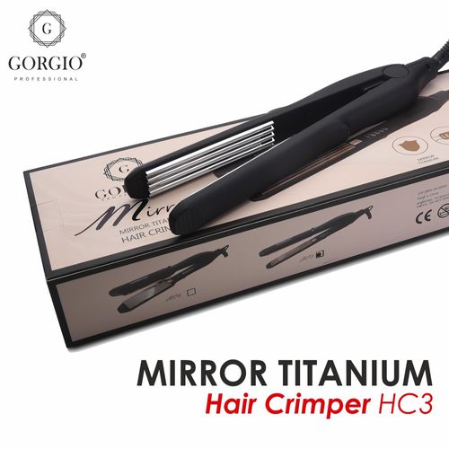 Gorgio Professional Mirror Titanium Hair Crimper HC-03: Buy Gorgio  Professional Mirror Titanium Hair Crimper HC-03 Online at Best Price in  India | Nykaa