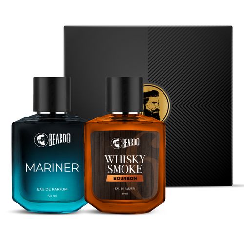 Buy Beardo Whisky Smoke Bourbon Mariner Perfume Combo Online