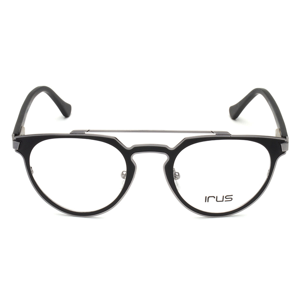 IRUS Round IR2020C2FR Black Small Eyeglass Frames