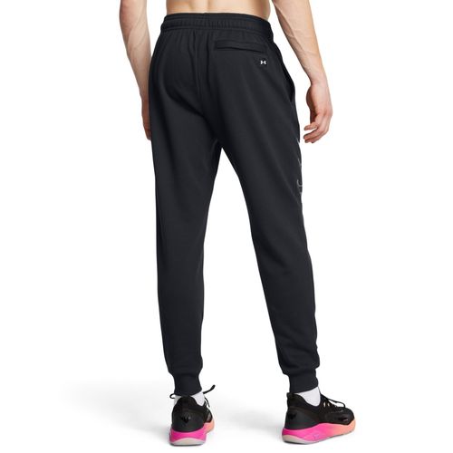 Buy Under Armour Black Project Rock Rival Fleece Joggers Online