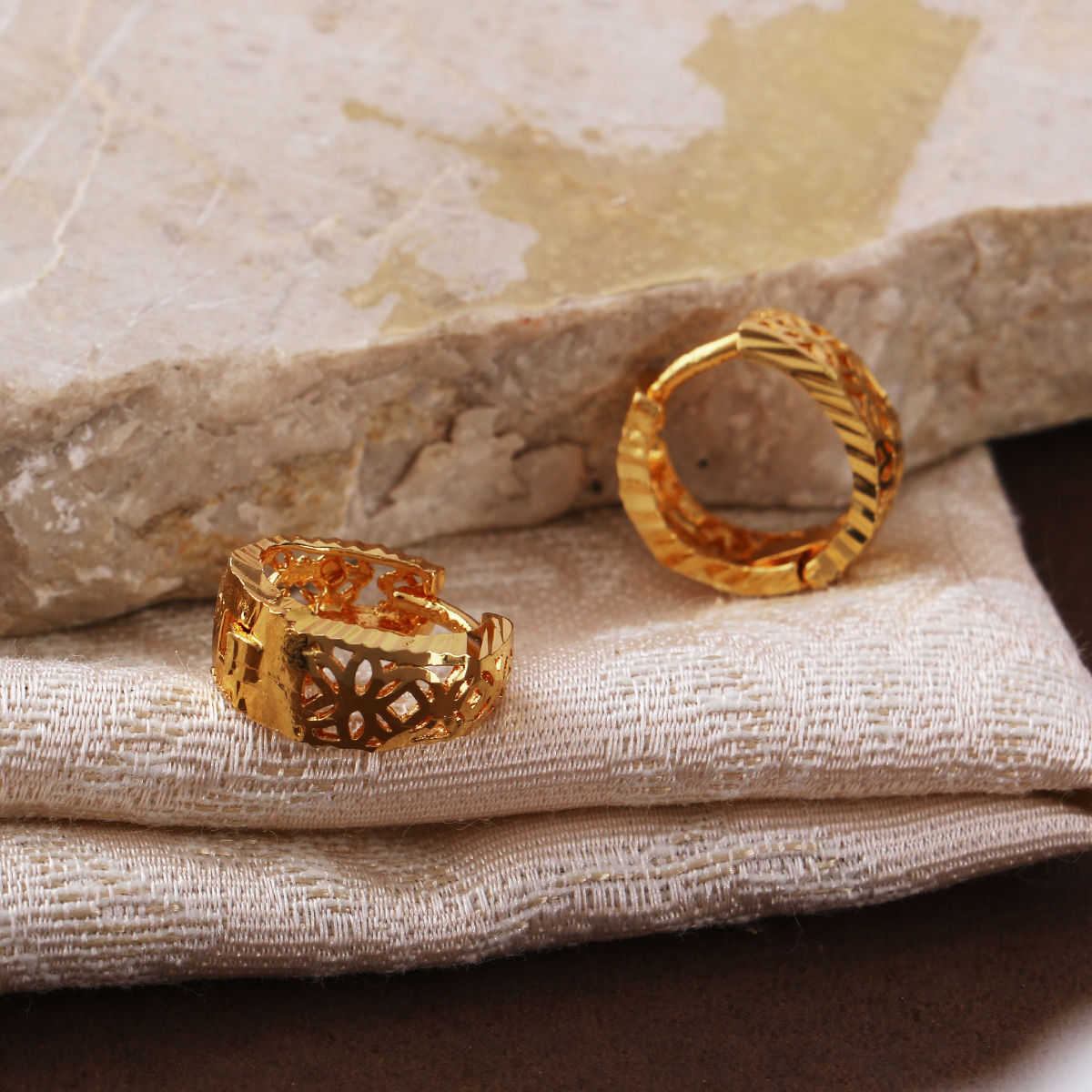 Abeba Gold Earrings-Candere by Kalyan Jewellers