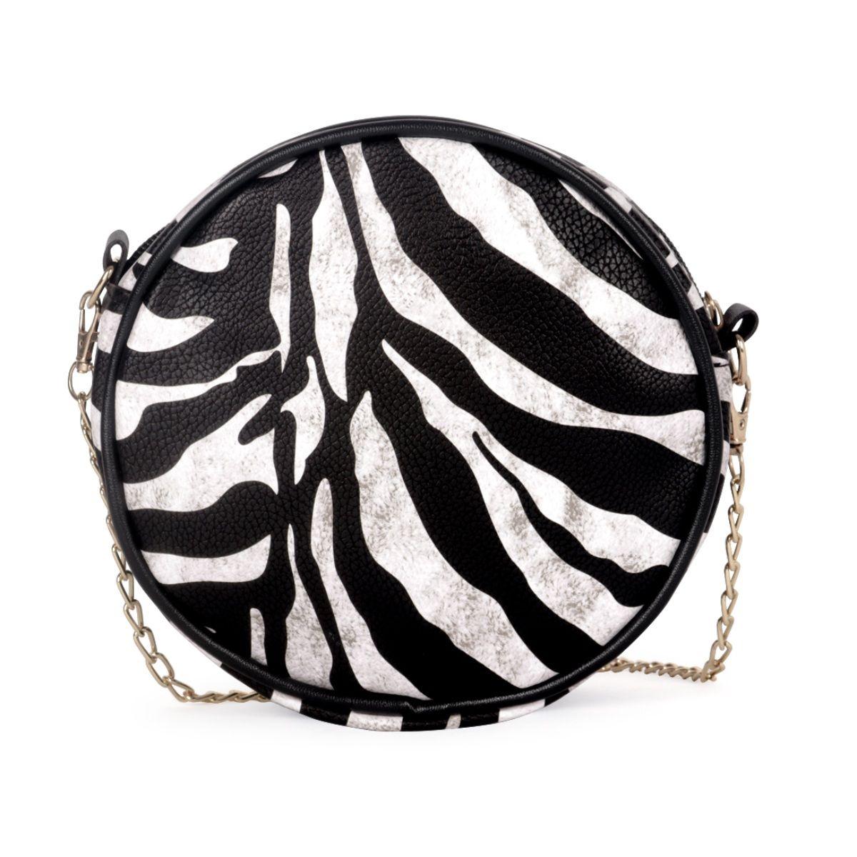 London Rag Black Zebra Sling Bag Buy London Rag Black Zebra Sling Bag