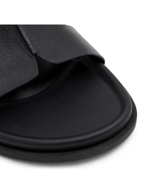 Buy Aldo Men Black Double Band Sandals Online display picture 3